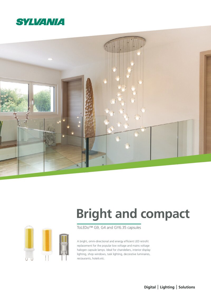 Datenblatt Stecksockellampen